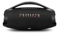 Caixa De Som Boombox Aiwa AWS-BBS-01B 200w IP66 30hs De Bateria