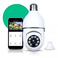 Camera De Segurança Ip Inteligente Lampada Panoramica