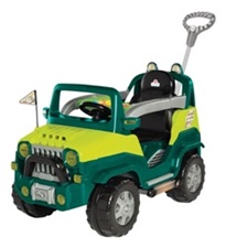 Carrinho De Passeio Jeepe Infantil Com Pedal Empurrador Jip