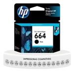 Cartucho de tinta preta HP Advantage 664 de 2 ml