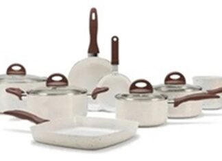 Conj de Panelas 8 Peças Ceramic Life Smart Plus Vanilla - Brinox