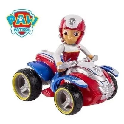 Patrulha Canina Boneco Brinquedo Veiculo Solido Ryder - Imagem 2