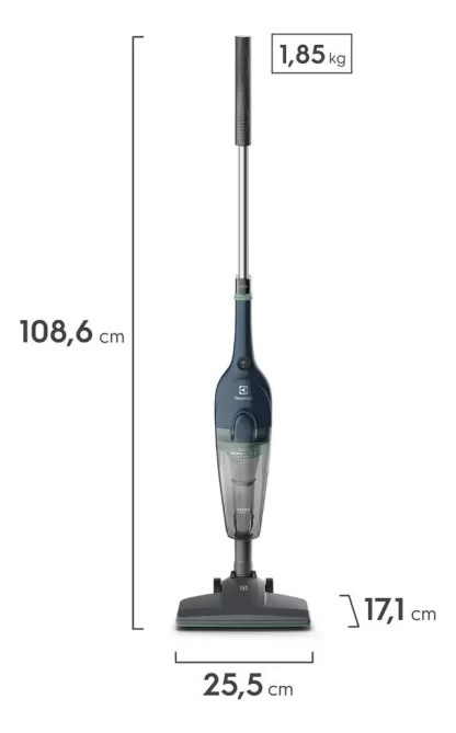 Aspirador de Pó Vertical com Fio Portátil de mão 2 em 1 Electrolux1450W - Imagem 9