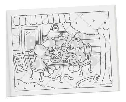 Bobbie Goods coleção Isso e Aquilo - Livro de Colorir - Imagem 3