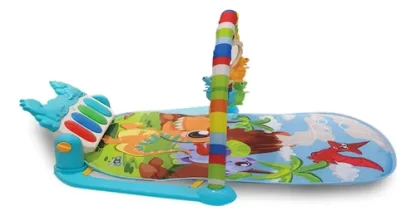 Tapete de Atividades Para Bebê Piano Play Funny Dino Maxi Baby - Imagem 2