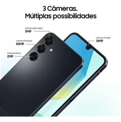 Celular Samsung Galaxy A16, 256gb + 8gb Ram, Câmera De Até 50mp, Tela 6.7 , Nfc, Ip54, Bateria - Imagem 7