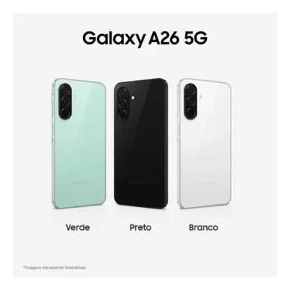 Celular Samsung Galaxy A26 5g 256gb, 8gb Ram, Câmera De 50mp, Ip67, Tela Super Amoled 6.7 - Imagem 6