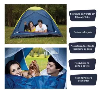 Barraca Camping Iglu para até 4 Pessoas - Mor - Imagem 3