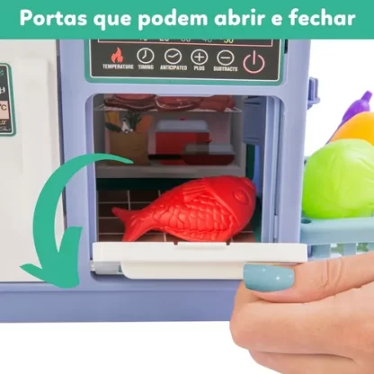 Kit ATENTU mini cozinha de brinquedo - Imagem 3