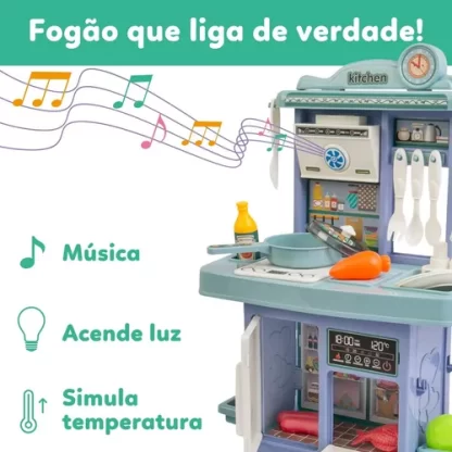 Kit ATENTU mini cozinha de brinquedo - Imagem 4
