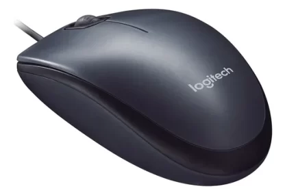 Mouse c/ fio Logitech M90 Preto - Imagem 5