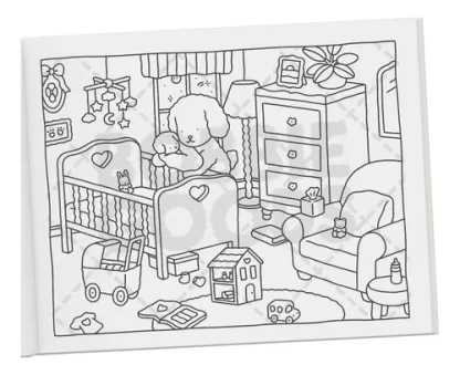Bobbie Goods coleção Isso e Aquilo - Livro de Colorir - Imagem 8