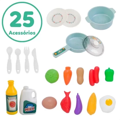 Kit ATENTU mini cozinha de brinquedo - Imagem 6