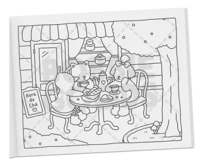 Bobbie Goods coleção Isso e Aquilo - Livro de Colorir - Imagem 9
