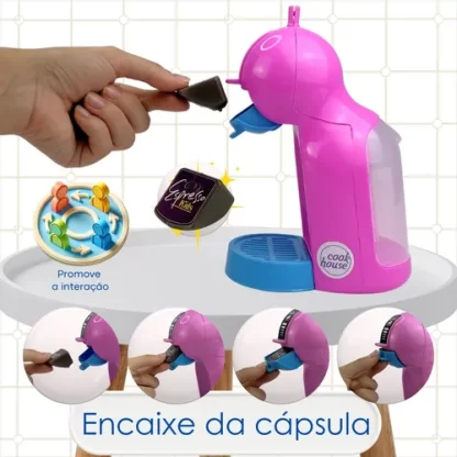 Cozinha Infantil Completa 29pçs Air Fryer Liquidificador Bat - Imagem 8