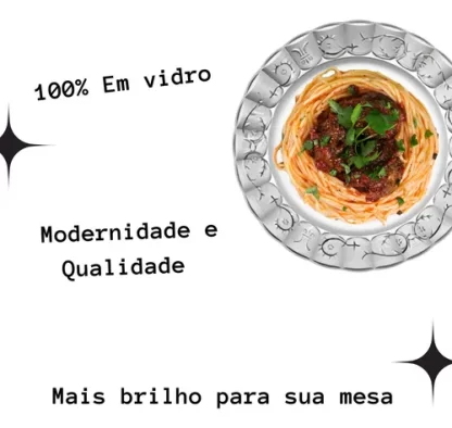 Jogo De Pratos Fundos Egípcio 6 Estrela - Imagem 7