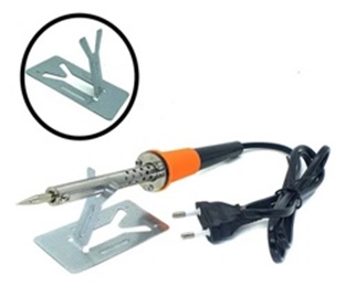 Ferro De Solda Profissional Com Aquecimento Rápido, 60w 300° com Suporte equipamento de alta qualidade, ideal para profissionais