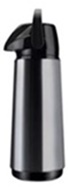 Invicta Garrafa térmica Airpot Inox Slim de vidro 1.8L