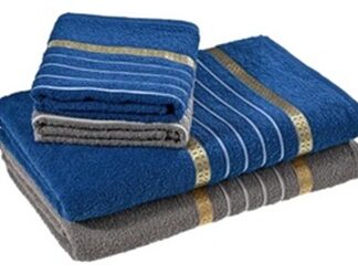 Jogo Toalhas Luxo Gigante (2 Banho E 2 Rosto) Toalhas Grande