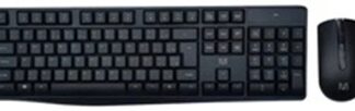 Kit teclado e mouse sem fio slim 1600 dpi conexão usb e 2.4ghz tc270 preto Multilaser