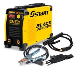 Máquina De Solda Inversora 250a Mma Tig Eletrodo Black