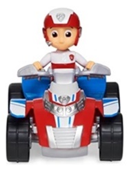 Patrulha Canina Boneco Brinquedo Veiculo Solido Ryder