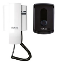 Porteiro Residencial Ipr 8010 Preto/Branco Intelbras