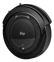 Robô aspirador Robot W90 varre aspira e passa pano 30w Wap cor preto