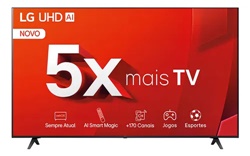 Smart Tv LG Led 55 55ut801c0sa 4k Ultra Hd Thinq Ai Webos 24 Experiência cristalina em 4K