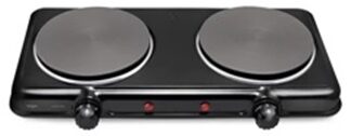 Fogão Cooktop Elétrico Elgin 2 Bocas 2000w Preto