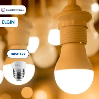Kit 05 Lâmpadas Bulbo Led Elgin A60 15w 6500k Branco Cor da luz - Imagem 2