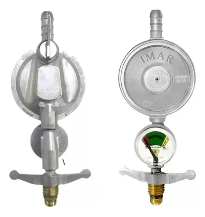 Medidor Regulador De Gas Visor Manômetro E Mangueira 1,20mts - Imagem 7