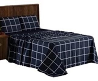 Jogo De Lençol Casal 4 Peças Micro Percal 400 Fios Estampado Cor Levi ideal para quem busca conforto e sofisticação