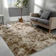 Tapete 2,00x1,50 Peludo Felpudo Sala E Quarto Cores Cor Bege